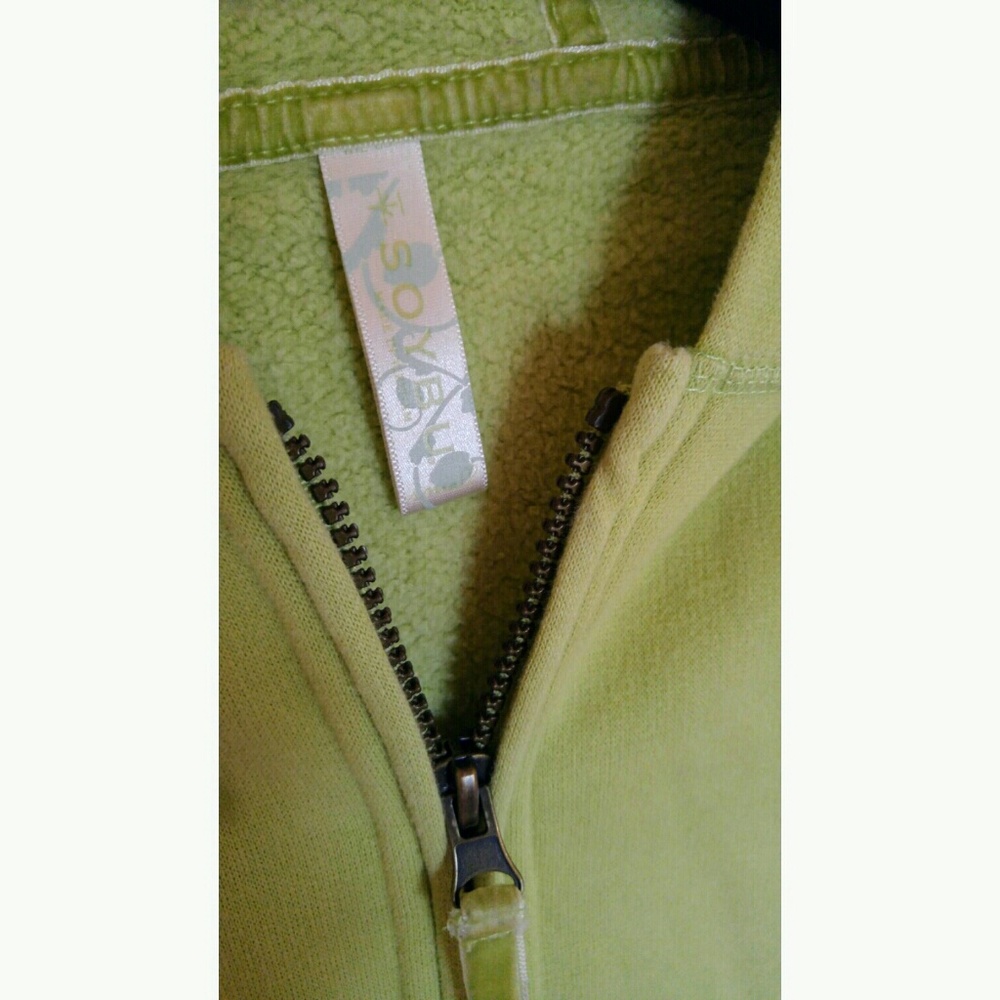 Spring-inspired Hooded Zip-Up - Picture 2 of 2