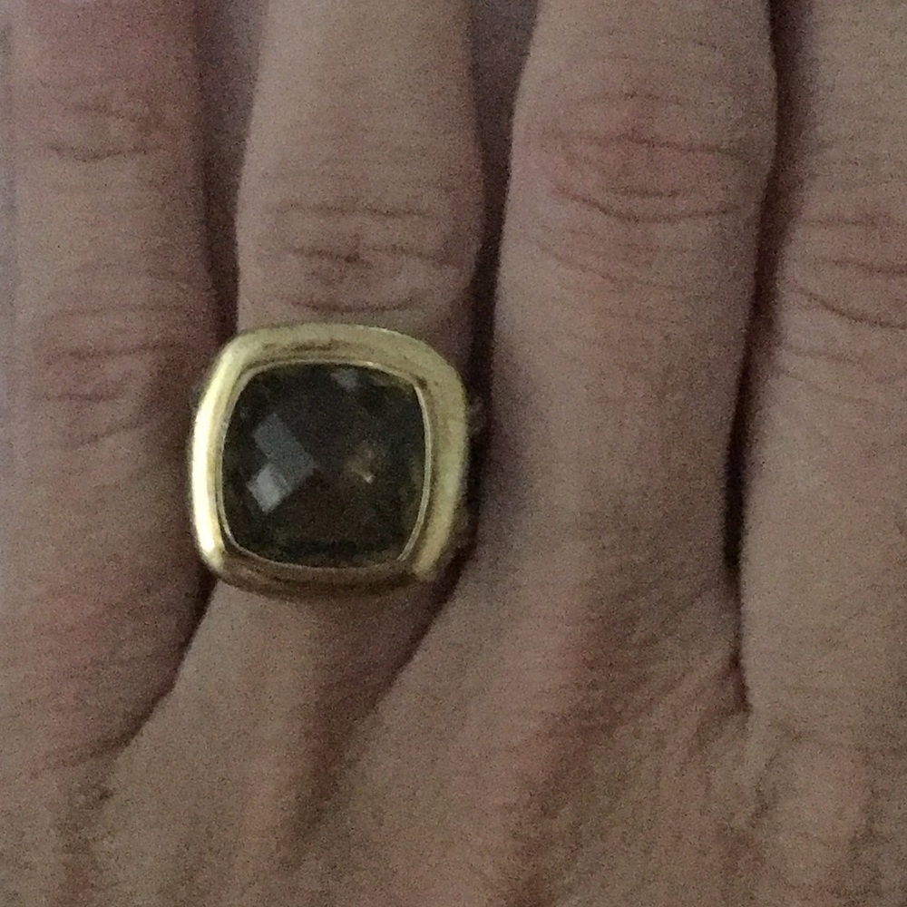 David Yurman Smoky Quartz Albion Ring