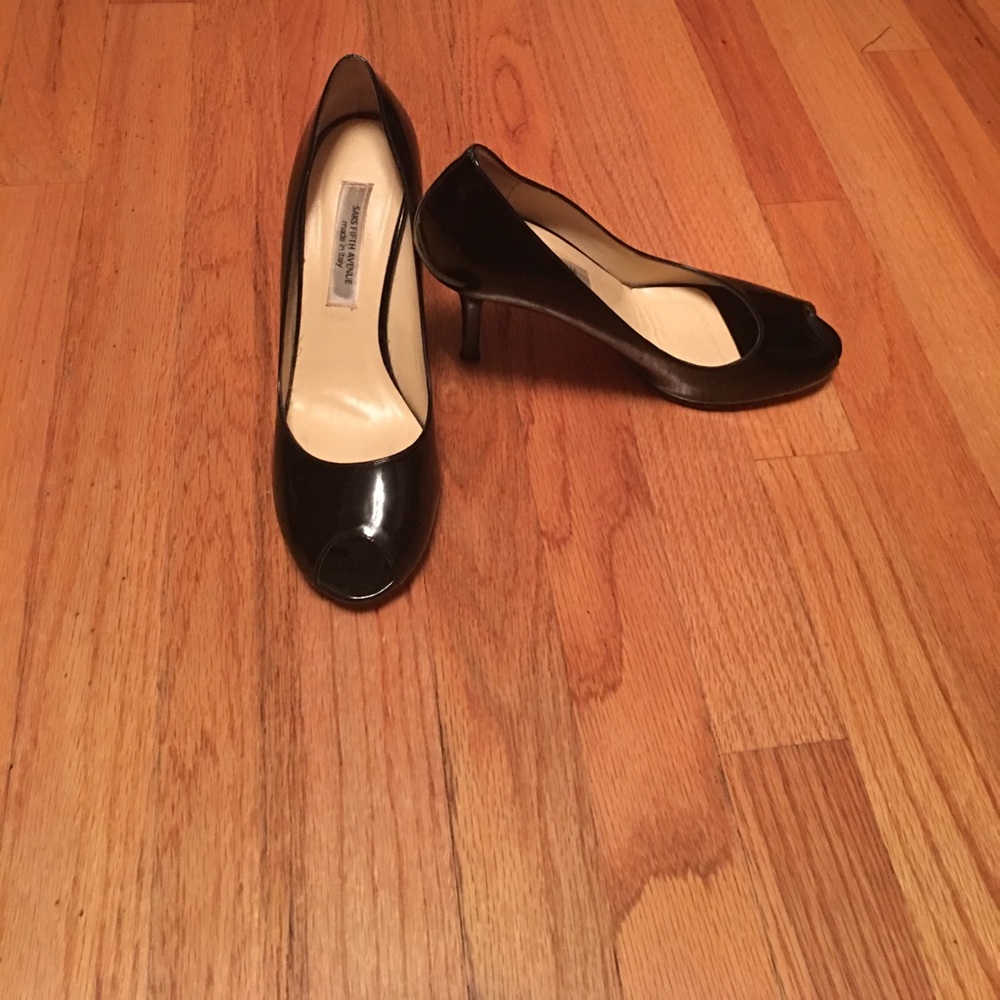Black pump made in Italy