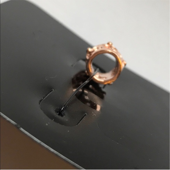 Hawaiian scroll Rose gold charm - Picture 4 of 5