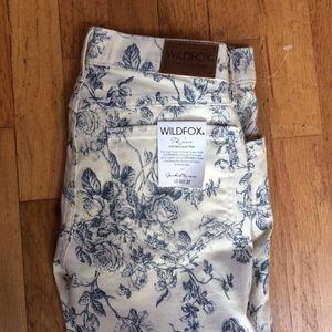 WILDFOX Joni Flare in Toile