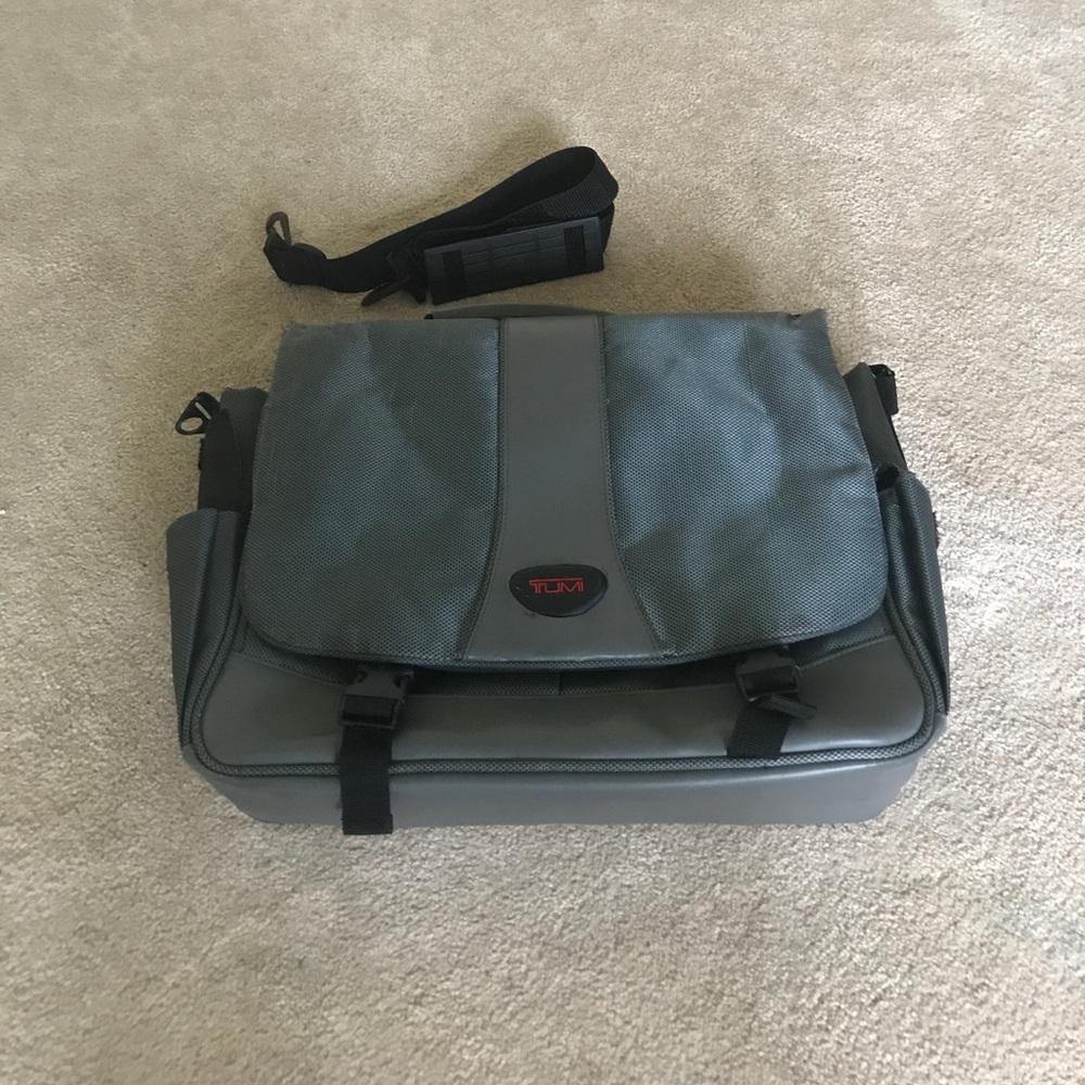 Grey TUMI Briefcase