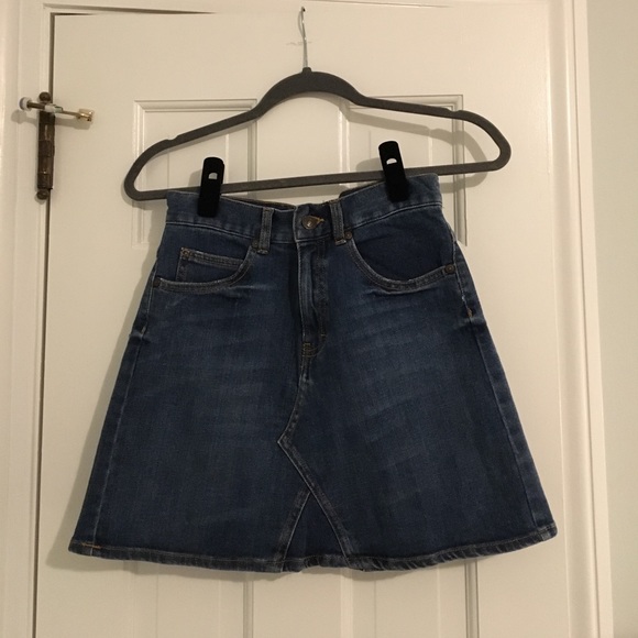 Zara Woman Premium Denim Collection jean skirt - Picture 1 of 2