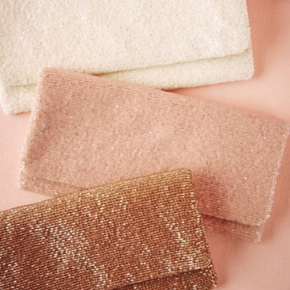 Light pink clutch from BHLDN