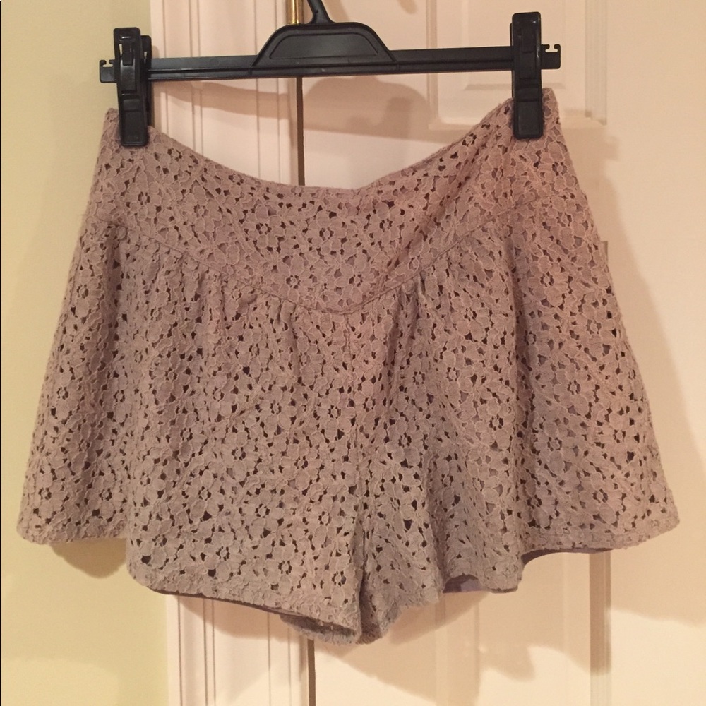 Lace shorts