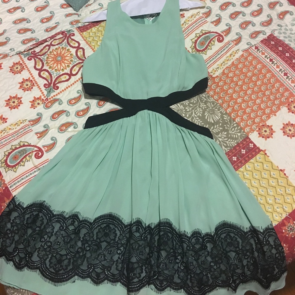 Mint dress