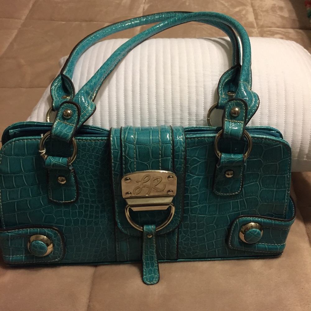 Turquoise purse