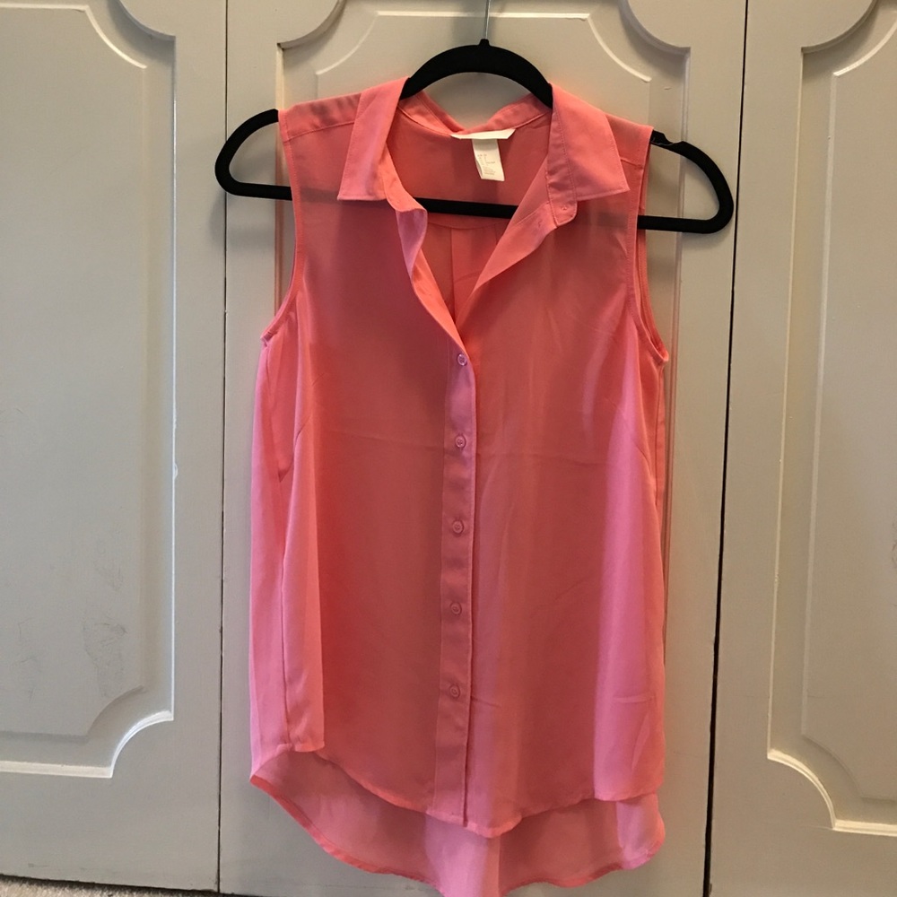 H&M size 2 sleeveless top