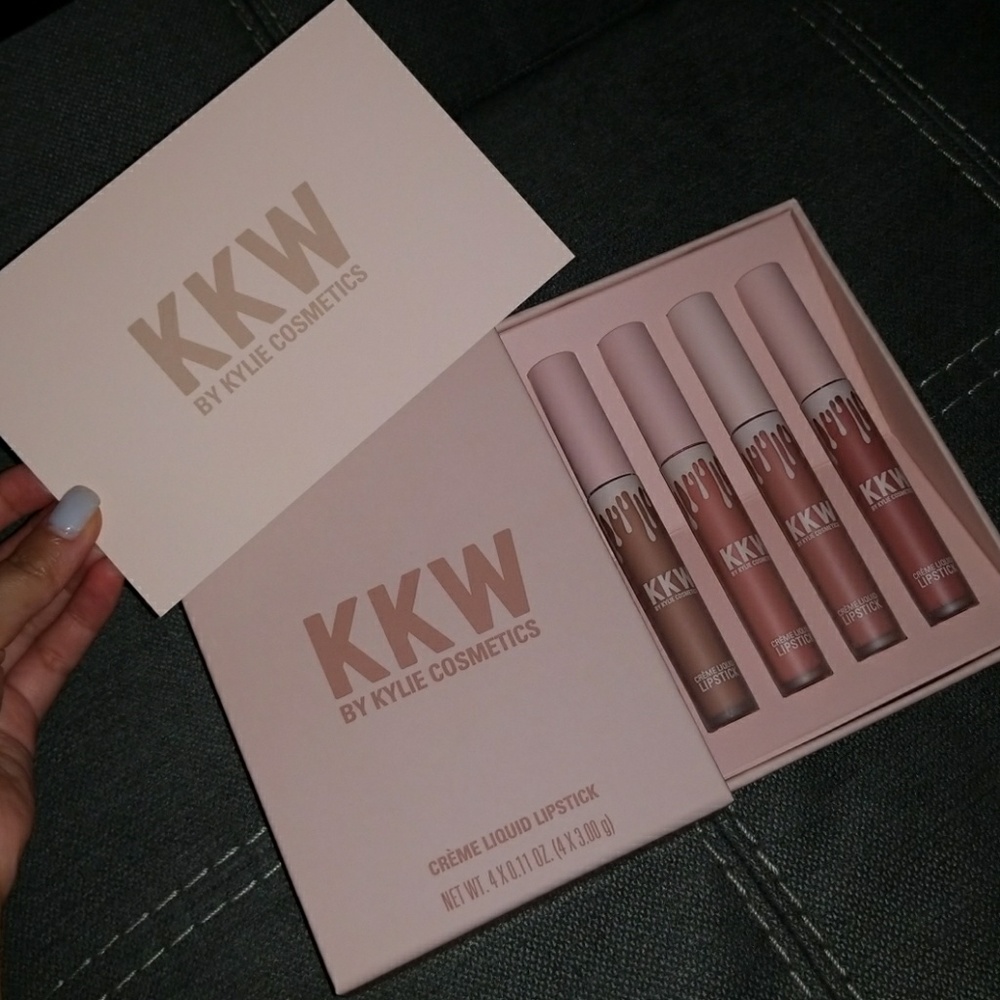 SOLD🚫KKW Kylie Cosmetics creme nude lipsticks 4p