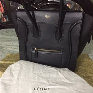Celine luggage tote bag