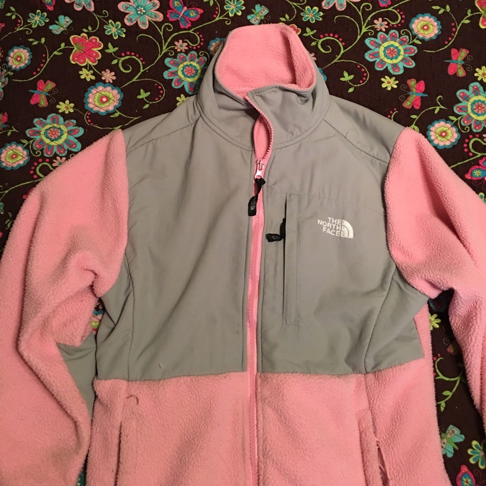 Pink North Face Jacket