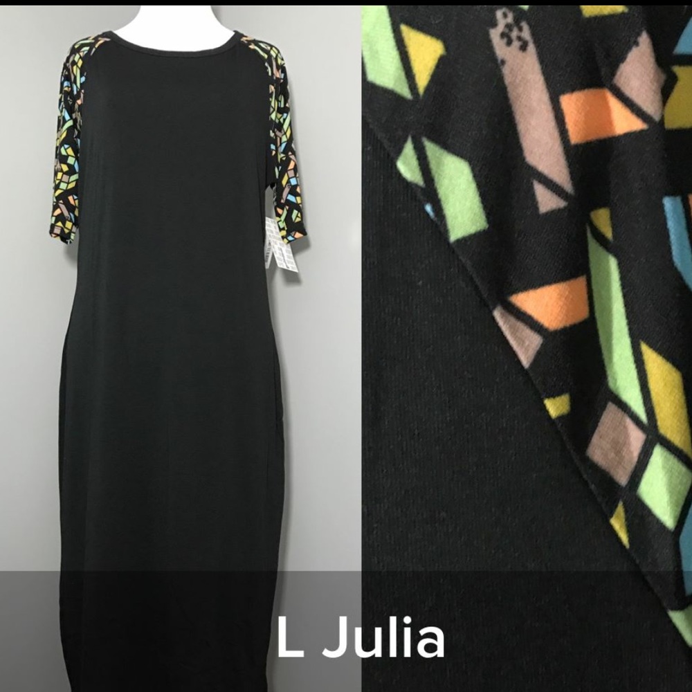 SALE Lularoe Julia Dress large nwt