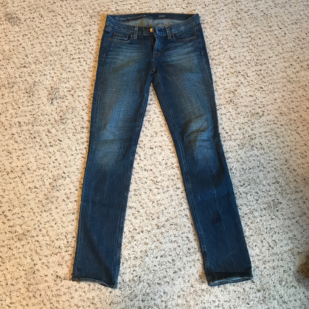 J. Crew Matchstick Jeans