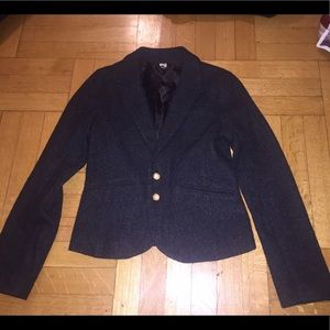 Dark gray blazer