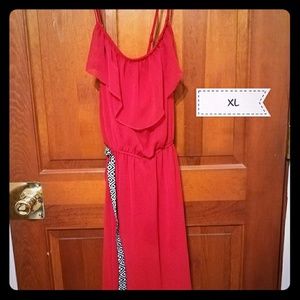 Summer Dress with Zebra Belt, Worn ONCE