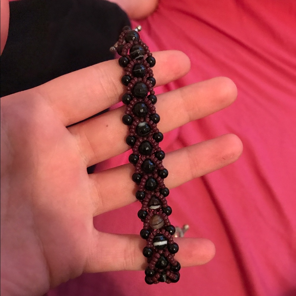 Handmade loop bracelet 🔴