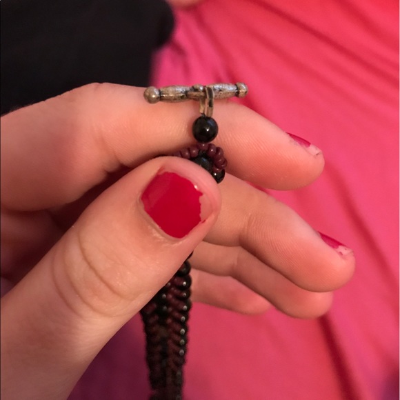 Handmade loop bracelet 🔴 - Picture 2 of 4