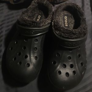 Fuzzy Crocs