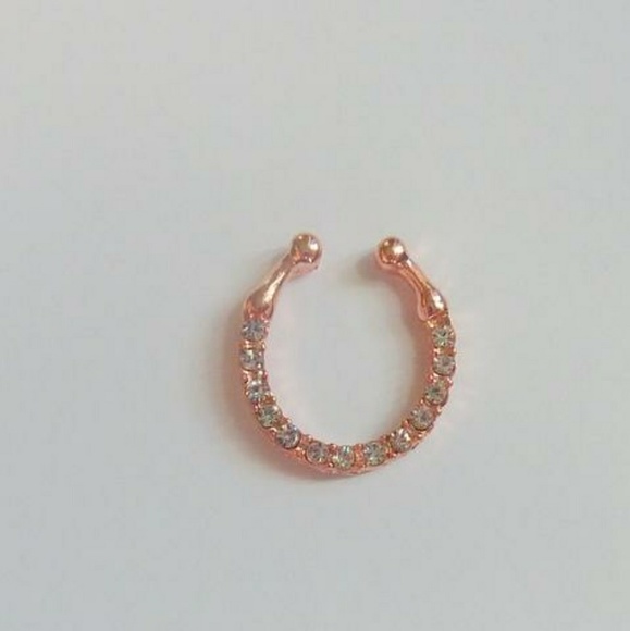 Jewelry New Rose Gold Fake Septum Ring Poshmark