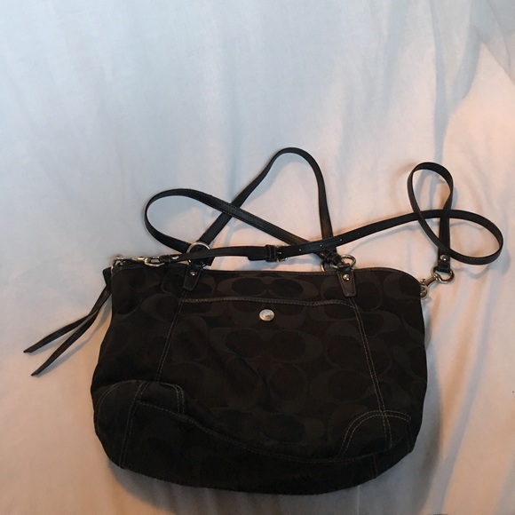 Coach Bags Authentic Coach Large Crossbodybucket Bag Poshmark