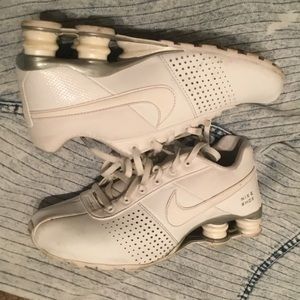 Nike shox white sneakers