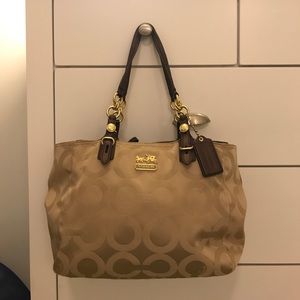 Authentic Coach Signature tote/shoulder bag