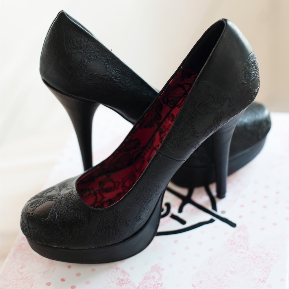 Iron Fist Manslayer Platform Heels