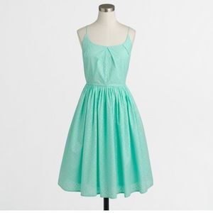 J Crew Geo Eyelet Dress size 8