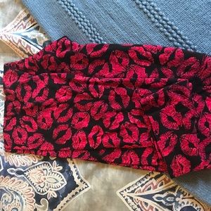 NWT Lularoe TC Leggings - Lips