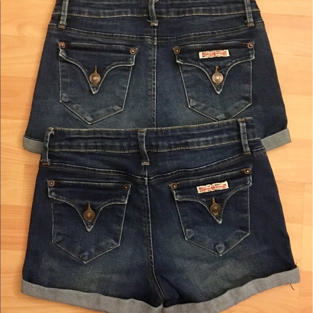 2 Hudson cuffed jeans shorts - Picture 3 of 4