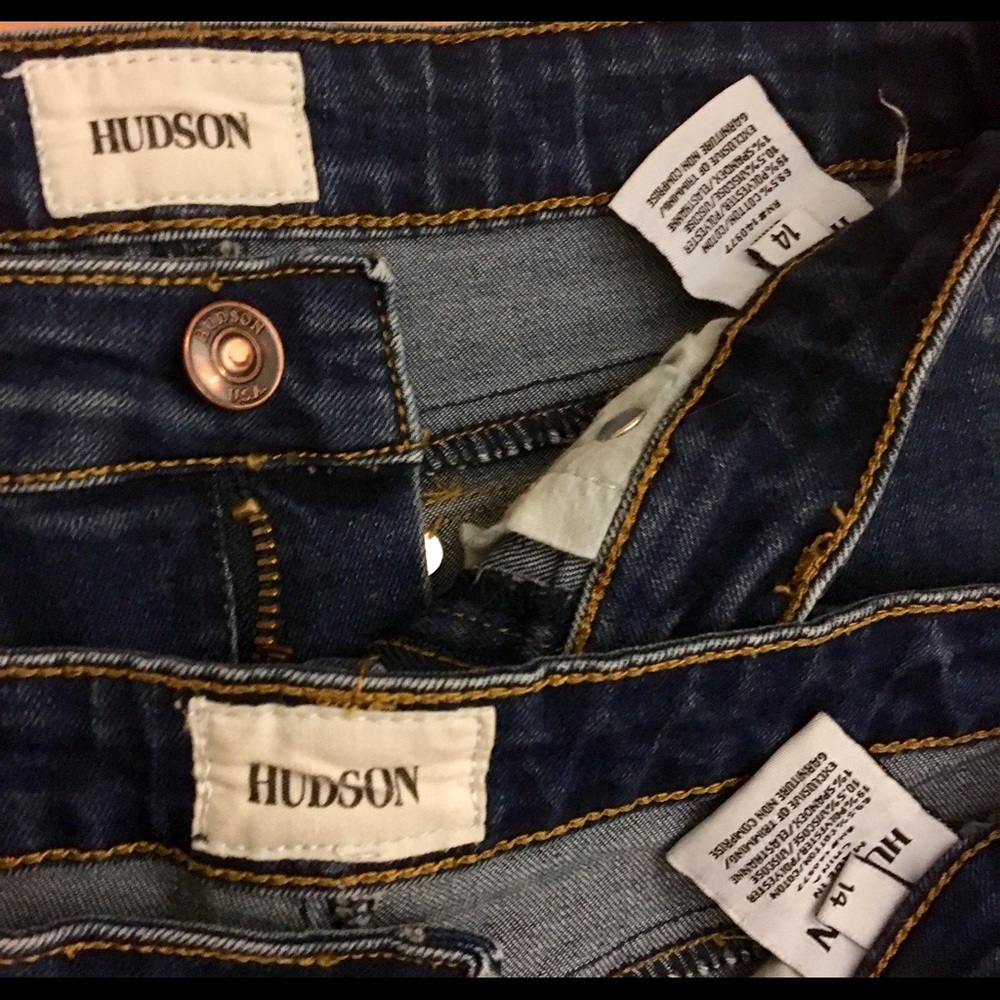 2 Hudson cuffed jeans shorts - Picture 4 of 4