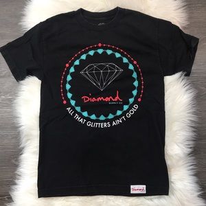 Diamond Supply Co Glitter Ain't Hold T-Shirt
