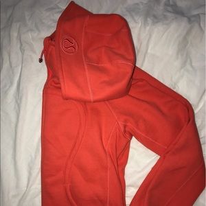Lululemon Coral Scuba Hoodie