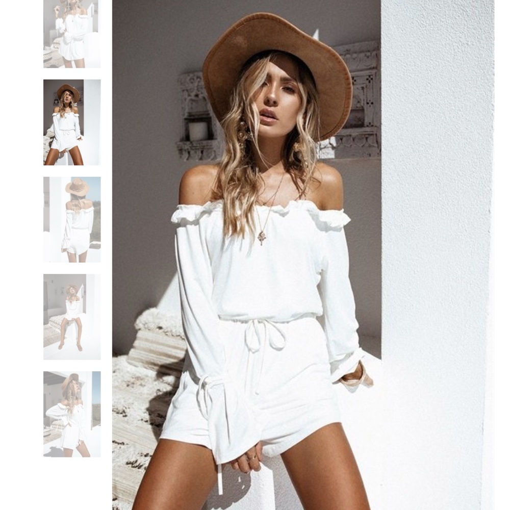 Brand new Sabo Skirt off-shoulder romper