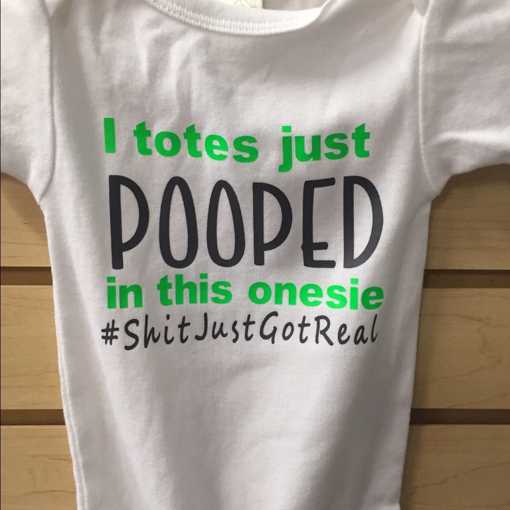 Hand made onesie