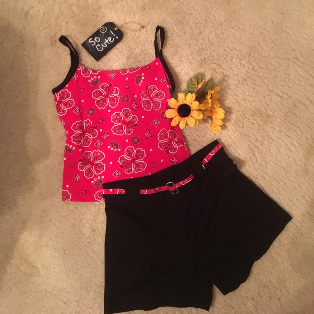 ☀️SOLD - Really cute spring shorts set