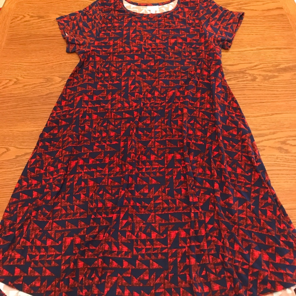 Lularoe Aztec Carly. Unicorn. Worn once.