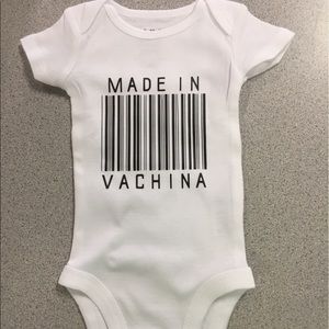 Hand made onesie