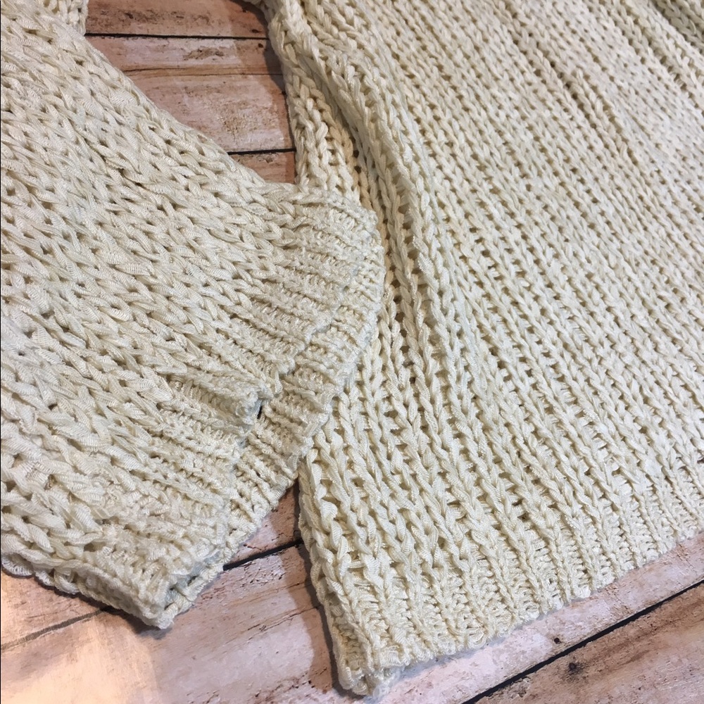 ⬆️Open Tied Shoulder Crochet Swing Top - Picture 7 of 8