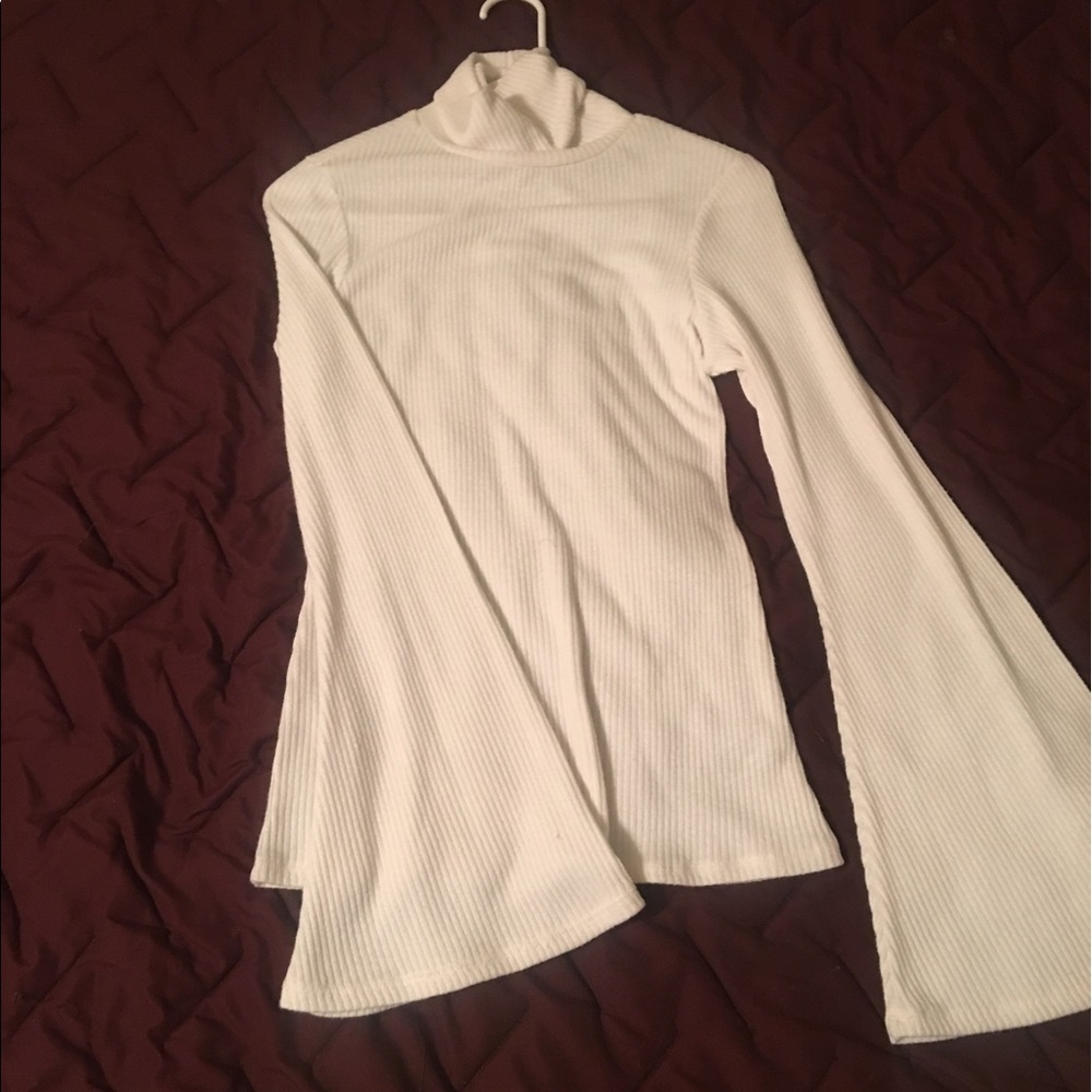 Target White Turtleneck