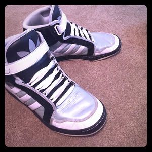 Adidas High Top Basketball Shoes