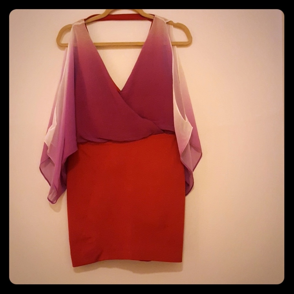 Beautiful Multi-Color Fitted Dress (Never Worn)