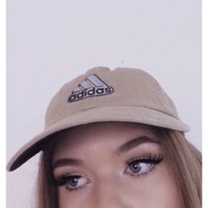 tan adidas hat