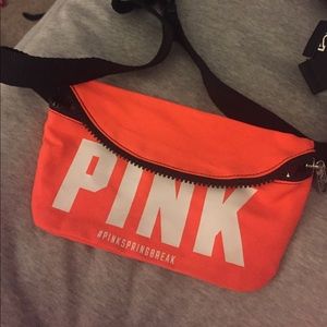 Pink spring break fanny pack 2015, never used