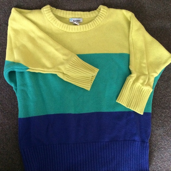 Old Navy Sweaters - Old Navy Cropped Colorblock Sweater Old Navy Sweaters - Old Navy Cropped Colorblock Sweater