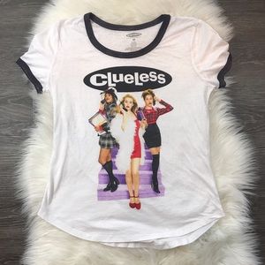 NWOT! Clueless Movie Short Sleeve Stretchy Top