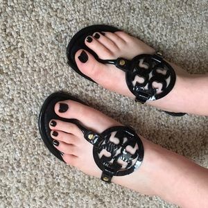 Tory Butch Miller Patent Sandal 9.5