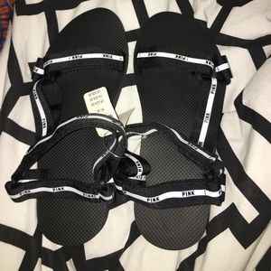 VS pink sandals