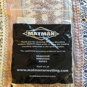 Matman wrestling hair cap