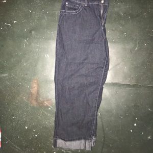 Dark wash jeans